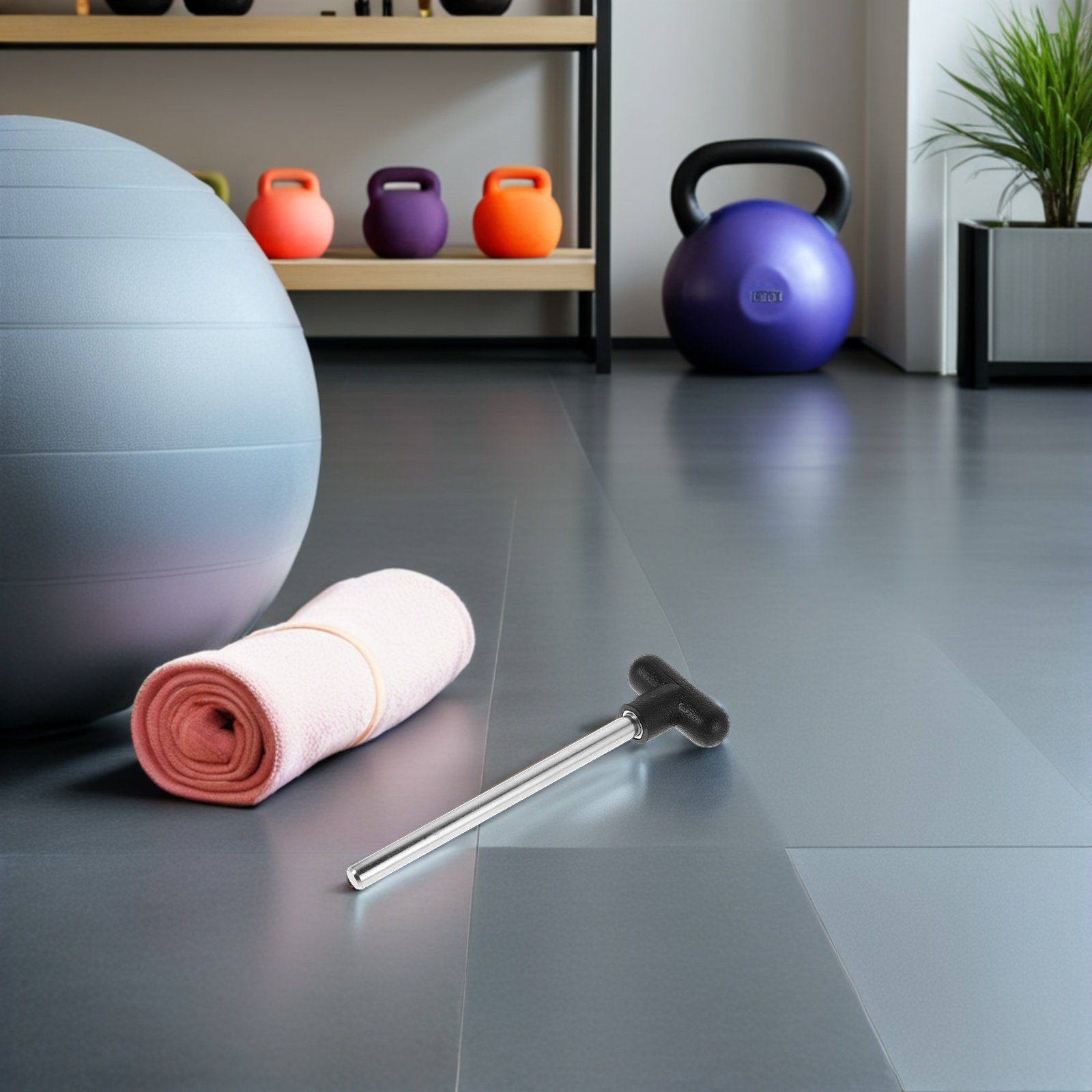 T-Shaped 10Mm X 133Mm Quick In - Fitness Equipment ulasan dan harga